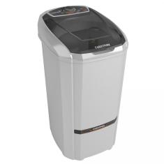 Tanquinho Colormaq Lcs 10kg Semiautomático com 5 Programas de Lavagem e Filtro de Fiapos Prata 110V