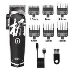 Maquina de Cortar Cabelo Madeshow M10 Preta - Wmark