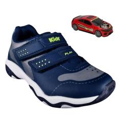 Tenis Infantil Masculino Kidy Play Respitec Mais Carrinho C/ NF-Unissex