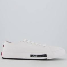 Tênis Coca Cola Daytona Classic Branco-Masculino