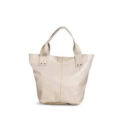 Bolsa Feminina Saco Couro Ombro Botões Estilo Clássica