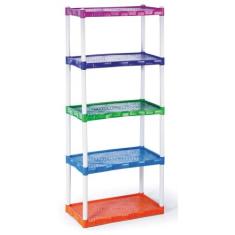 Estante Modular Organizadora Em Plástico 5 Prateleiras Colorido 877 -