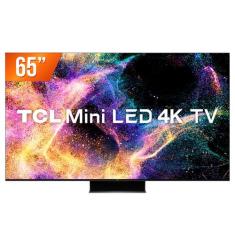 Smart TV QLED 65" Google TV Ultra HD 4K TCL 65C845 Comando de Voz HDR1