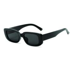 Óculos De Sol Hype Retro Vintage Retangular Preto Unissex - Redex, Sol