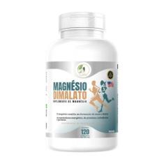 Magnésio Dimalato Premium 120 Cápsulas 500mg - Fits Life