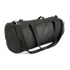 Bolsa Para Academia Redonda All Black Com Porta Tênis
