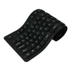 Teclado Com Fio Flexível De Borracha Usb, Notebook, Pc