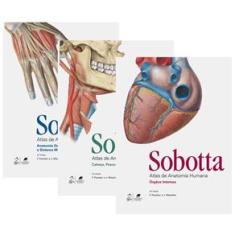 Livro - Atlas de Anatomia Humana - 3 Volumes - Johannes Sobotta