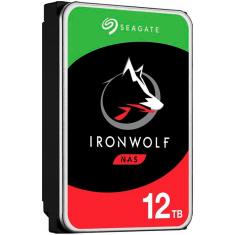 HD 12TB SATA 3 - 7200RPM - 256MB Cache - Seagate NAS IronWolf - ST12000VN0008