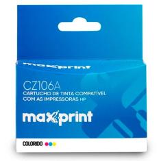 Cartucho Maxprint 6112508 compatível com HP 662XL Colorido - CZ106A