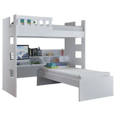 Beliche Multifuncional com Escrivaninha Escada Bilateral