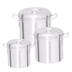 Jogo Panela 3 Caldeirão Linha Hotel Industrial 26 28 30