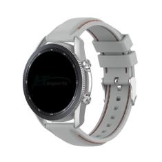 Pulseira 22mm Silicone compatível com Samsung Galaxy Watch 3 45mm - Galaxy Watch 46mm - Gear S3 Fron-Unissex