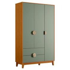 Guarda Roupa Ipê 3 Portas e 2 Gavetas - Móveis Albatroz