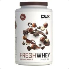 Whey Protein Fresh 3W 100% Natural 900g Dux Nutrition, Chocolate Belga