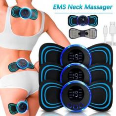 Mini Massageador Elétrico Portátil Cervical Ems Alivia Dores - Shopbr