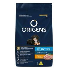 Ração Seca Origens Premium Especial Frango e Cereais para Cães Filhote