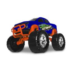 Carrinho Pick Up Striker Monster Truck - Samba Toys, Azul