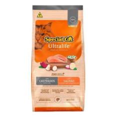 Ração Special Cat Ultralife Gatos Castrados Salmão 20kg