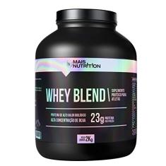 Mais Nutrition Whey Blend Sabor Morango 2Kg Pote