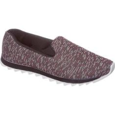 Tenis Feminino Academia Caminhada Sem cadarço Fácil calce slip-Feminino