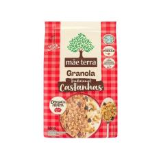 Granola Tradicional Com Castanhas Brasileiras Vegana - Mãe Terra 800g,