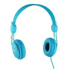 Headphone Estéreo Hi-Fi Soul Colors Azul  Goldentec - Goldentec Acesso