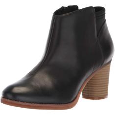 SoftWalk Bota feminina Kora Ankle Boot, Preto, 5.5