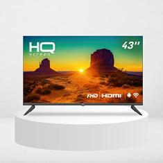 HQ Smart Tv 43" Full HD tela sem bordas Android 11 design Slim Processador Quad Core Espelhamento de tela HQSTV43N