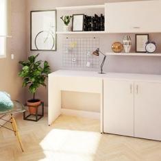 Mesa de Escritório Corp 25mm 80 cm 47 cm Bramov Móveis