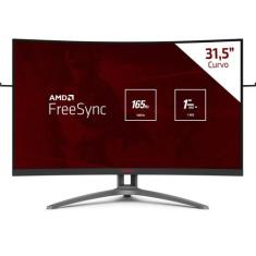 Monitor Gamer AOC Agon 31.5' LED, Curvo, 165 Hz, Full HD, 1ms, FreeSyn
