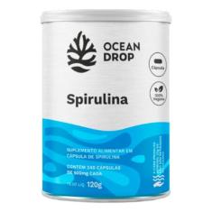 Spirulina Vegana Ocean Drop 240 Cápsulas