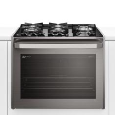 Fogão Electrolux FE5EC de Embutir PerfectCook360 Vaporbake 5 Queimadores Cinza 110V 33051FBA185