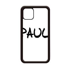 Capa especial de escrita em inglês Paul para iPhone 12 Pro Max para Apple Mini Mobile Case Shell