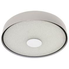 Plafon Zeus Branco Led 40w 50cm com cristal St1739 - Starlux