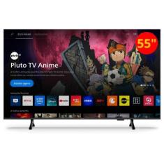 Smart TV Philips DLED 55" 4K UHD PUG7300/78 Wi-Fi e Bluetooth integrad