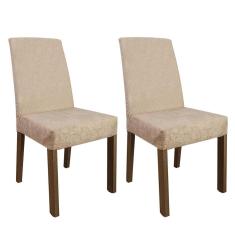 Kit 2 Cadeiras de Jantar 4255 Madesa - Rustic/Imperial