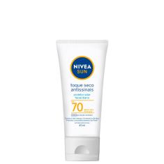 Nivea sun Toque Seco Antissinais fps 70 - Protetor Solar Facial 40ml