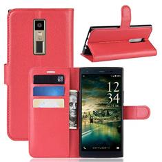 Capa para Kyocera V04 couro com suporte carteira flip capa para Kyocera V04 capa de proteção de telefone A capa com design simplificado