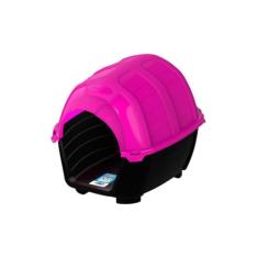 Casinha Para Cães Stone House Plast Pet Nº1 - Rosa