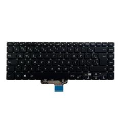 Teclado para Notebook compatível com Asus Vivobook X510UA-BR483T ABNT2