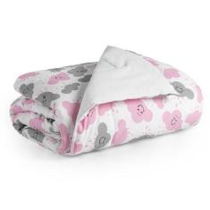 Edredom 100% Algodão para Mini Cama Menina Rosa Moderninhos - ENTROU C