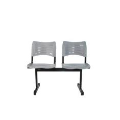 Longarina Turim 2 Lugares - Maiart, Cinza