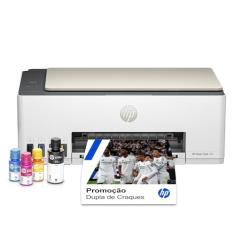 Impressora Multifuncional HP Smart Tank 583 Tanque de Tinta Colorida Wi-Fi com autorreparo, USB - Impressora, Copiadora e Scanner Cor: ‎Branco (4A8D8A)