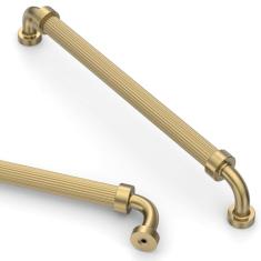 Asidrama Pacote com 10 puxadores de armário de cozinha champanhe bronze 7,5 polegadas (192 mm), puxadores de armário de cozinha para puxadores de gaveta de armário