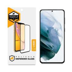 Película Defender Glass Para Samsung Galaxy S21 Plus - Preta - Gorila 