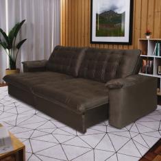 Sofá Pullman Retrátil 230cm Platinum