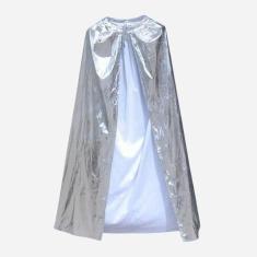 Capa Para Fantasia Prata Metalizada - Adulto