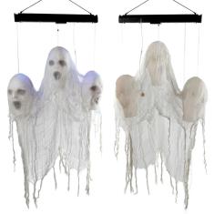 Boneco Halloween Trio Das Almas Com Som E Movimento