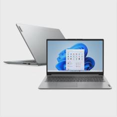 Notebook Lenovo IdeaPad 1i, Intel Core i3-1215U, 8GB/256GB ssd, Win11, Tela 15,6 - 82VY000SBR
